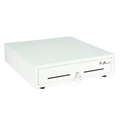 Денежный ящик POScenter 16K5 410x420x100 распайка для "Epson/АТОЛ, без датчика открытой крышки", белый