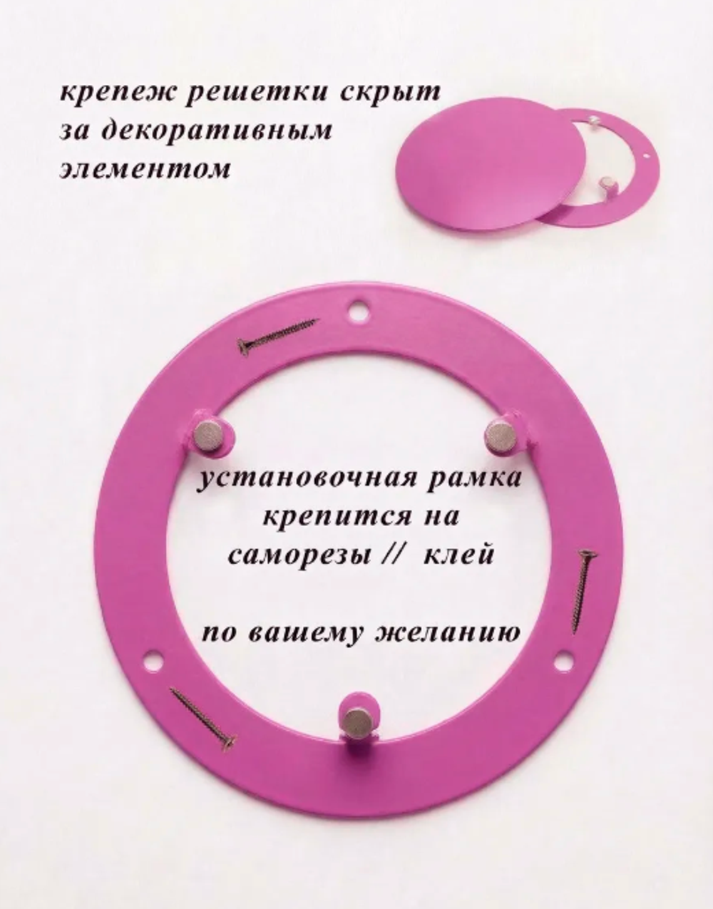 Вентиляционная Решетка РДК 100 Вереск