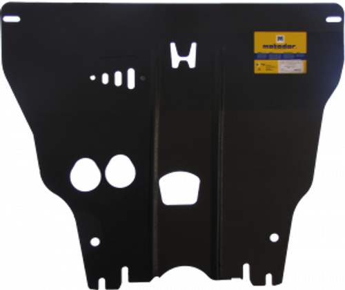 Защита картера Двигателя, КПП. 2 мм, Сталь. для Honda Fit 2014-2020, Honda Fit 2008-2014, Honda Jazz 2008-2011, Honda Shuttle 2015-2022 MOTODOR.00828