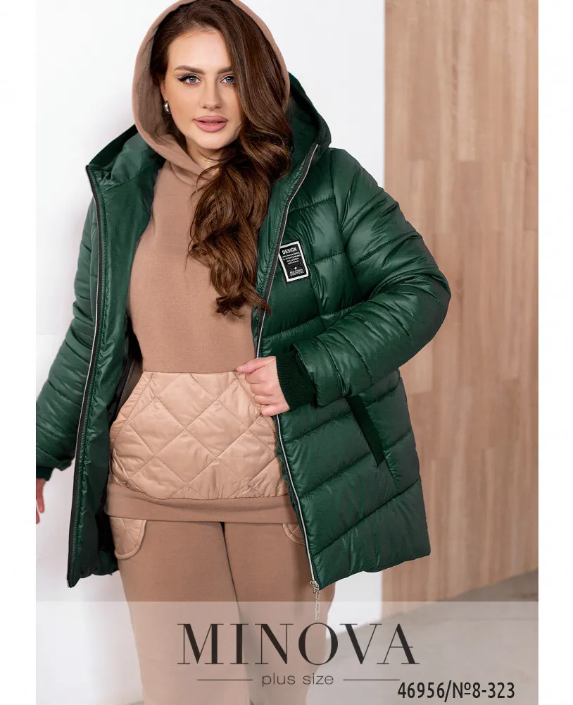 Куртка 8-323-темно-зеленый Minova