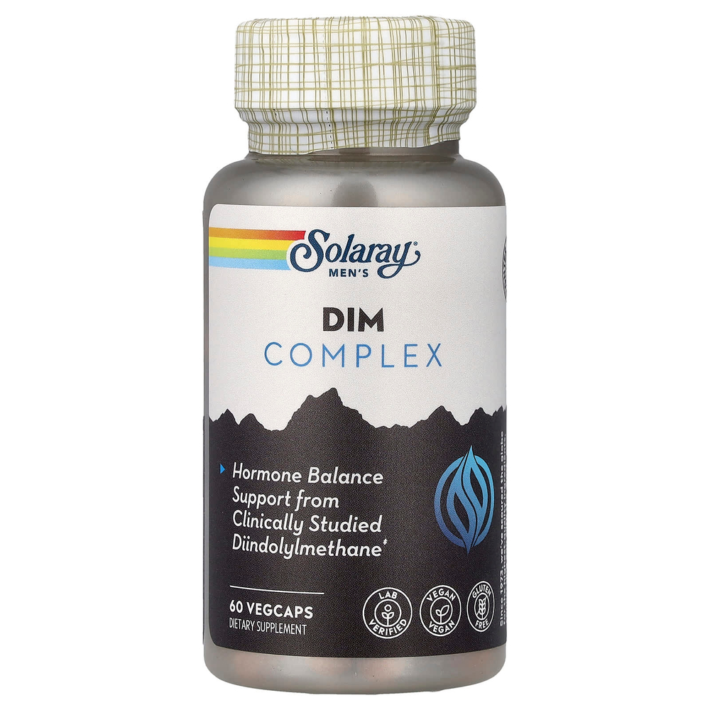 Solaray, комплекс ДИМ для мужчин, 60 растительных капсул