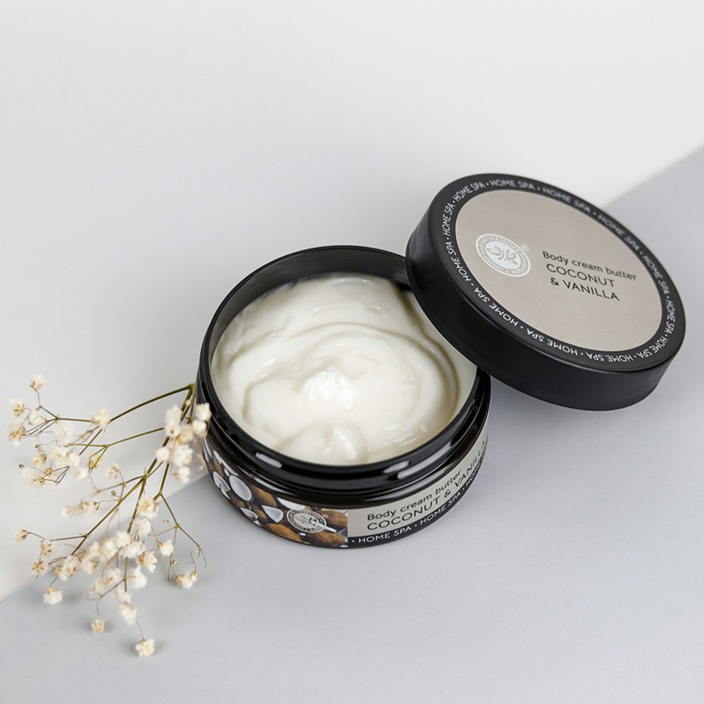 Home SPA Крем-баттер для тела Шоколад и кофе 200 гр