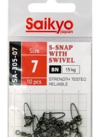 Вертлюг с застежкой Saikyo SA-305