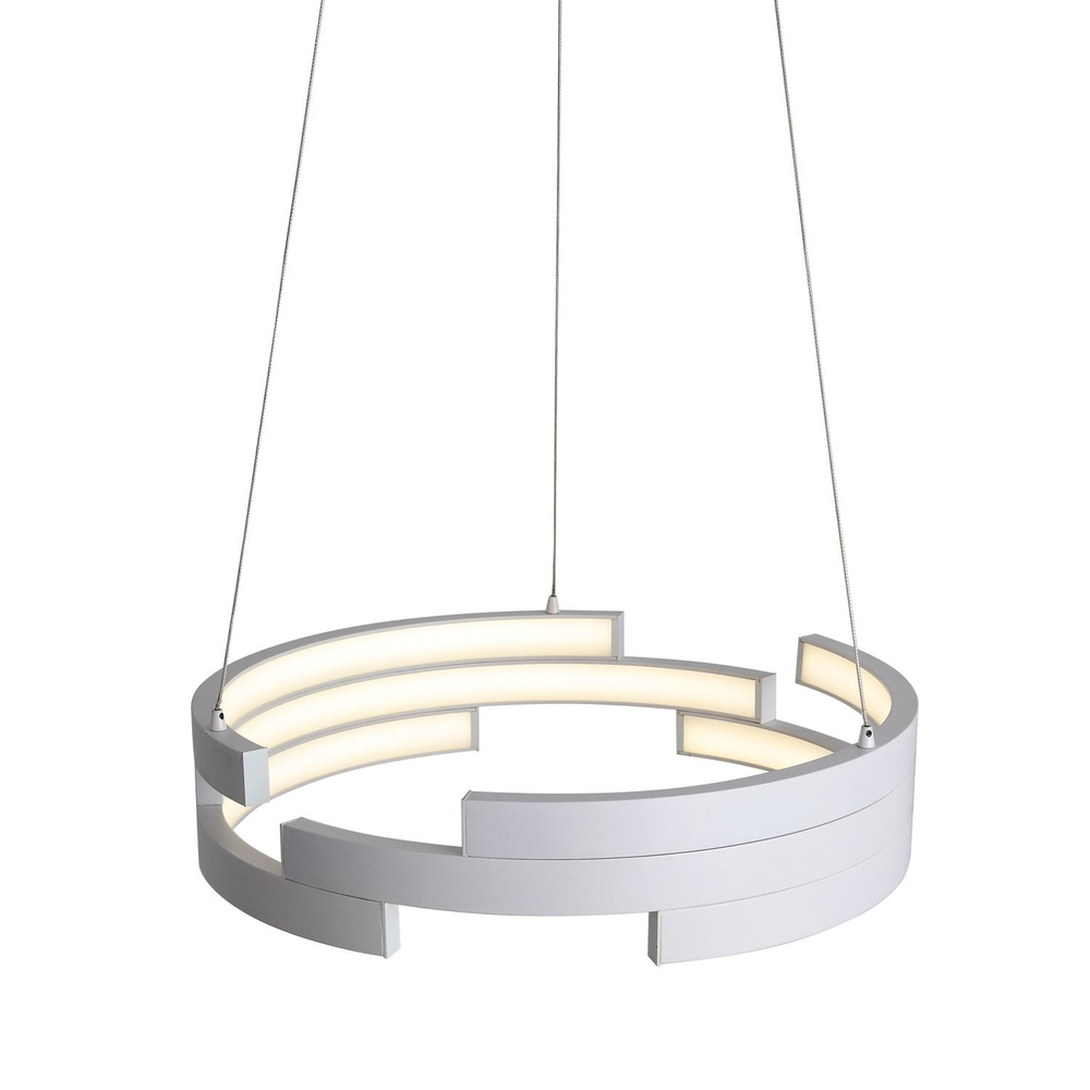 SL963.503.01 Люстра подвесная ST-Luce Белый/Белый LED 1*45W 4000K GENUINE