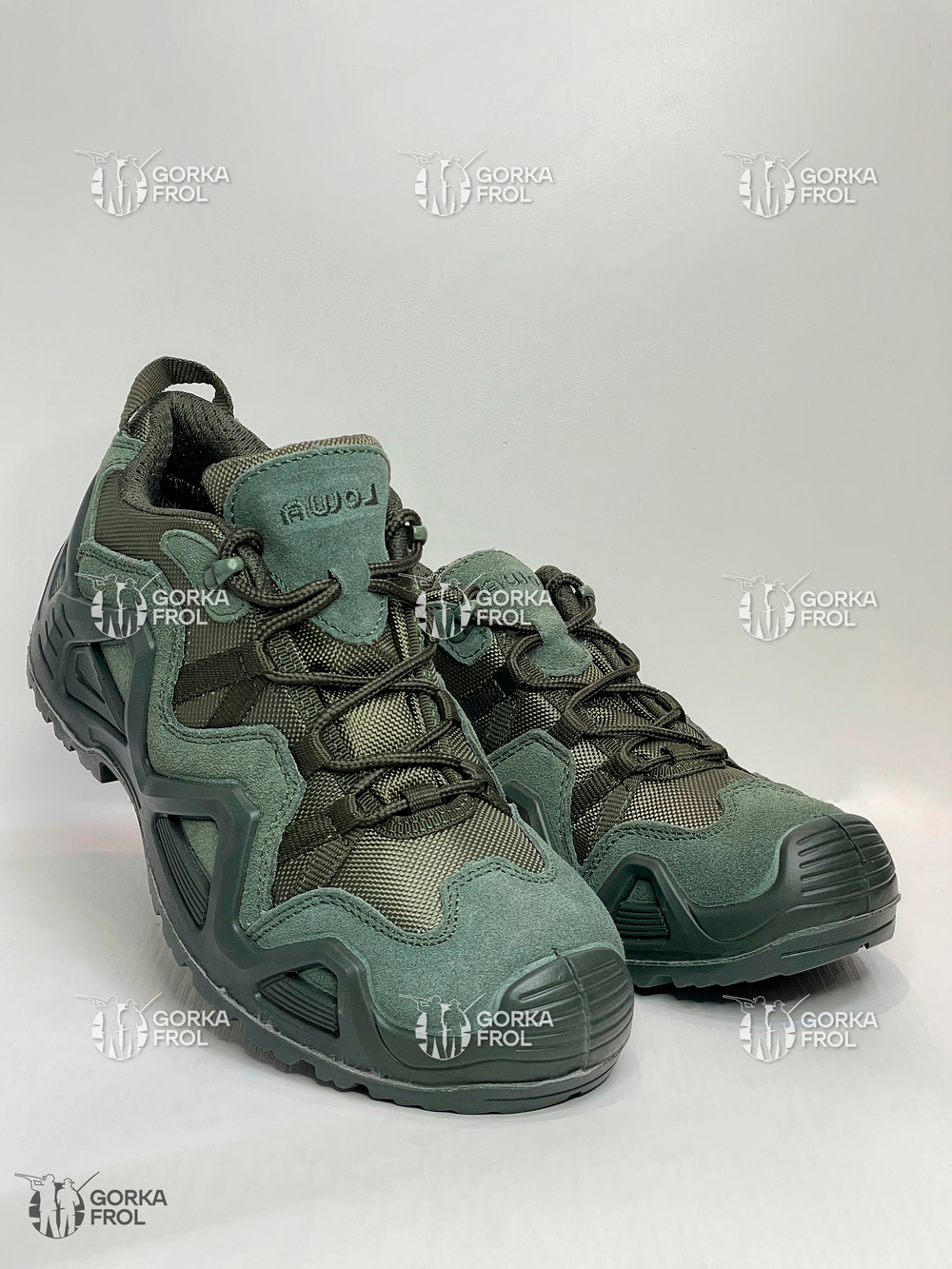 Полуботинки Lowa Zephyr GTX Lo олива, треккинговые (лето/демисезон)