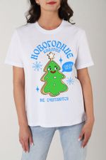 Фуфайка (футболка) женская Карнавал-3 Виотекс МОЛОЧНЫЙ