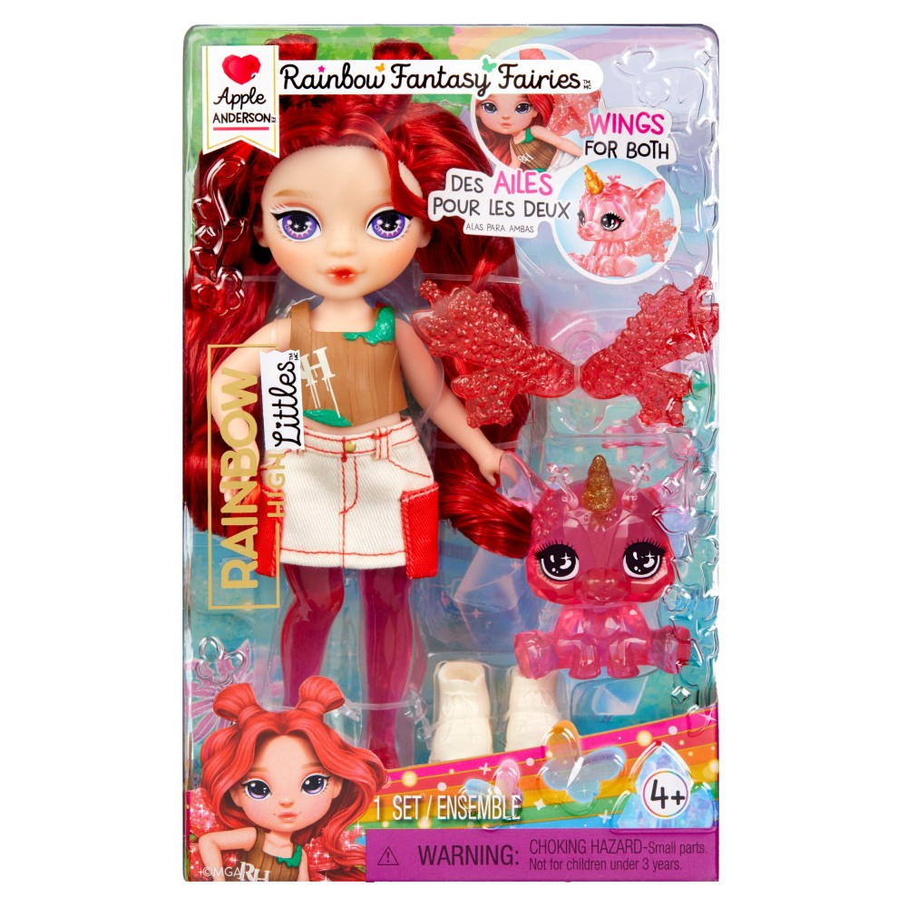 Rainbow High Littles - Модная кукла Apple (Красная) Fantasy Fairies 543381