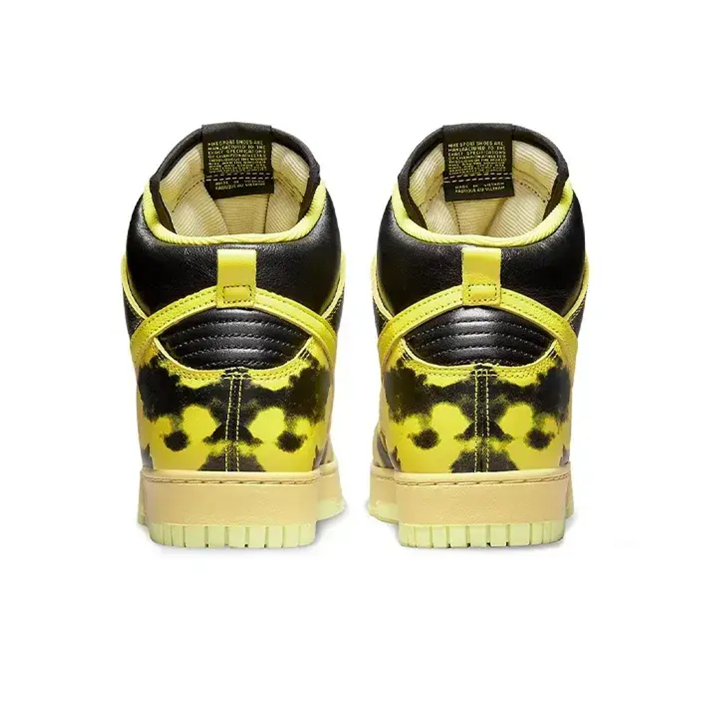 Nike Dunk High 1985 SP Yellow Acid Wash