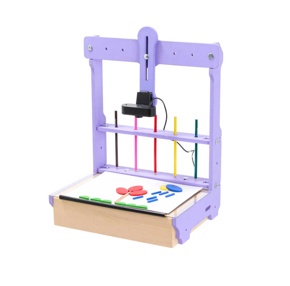 Сиреневая Мультстудия для перекладной и песочной анимации. Комплект.