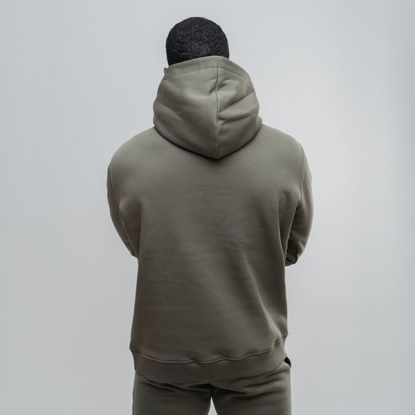 Худи Molotov Mask W21 TRIPLE Logo Хаки - фото 2