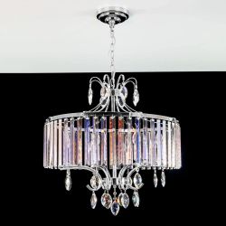 Citilux Инга CL335181 Люстра подвесная хрустальная Хром