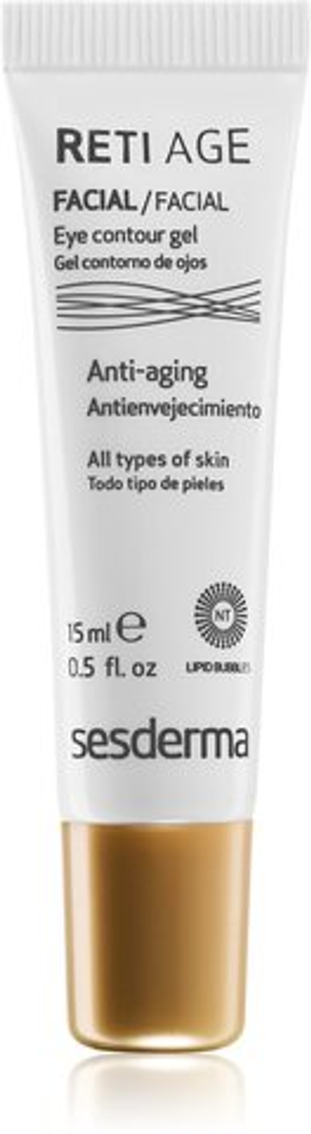 Sesderma Reti Age - Разглаживающий крем для глаз против отечности и темных кругов /   15  ml  / GTIN 8429979417336