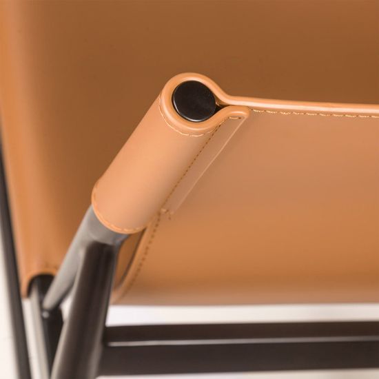 Стул Pranzo, коричневый кожа