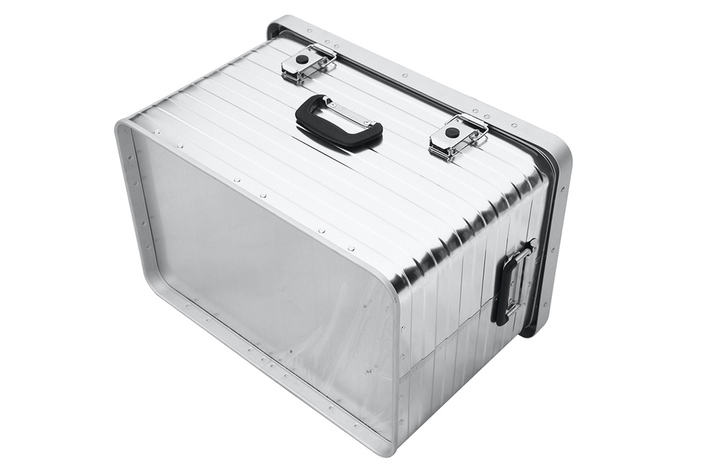 Ящик алюминиевый 568х377х360 мм (ДхШхВ)