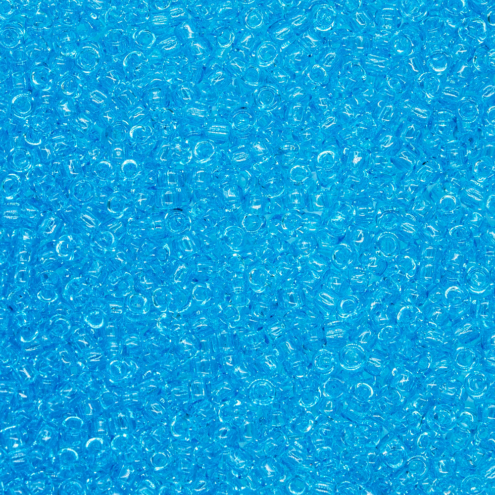 Японский бисер TOHO Round 15/0 (№3), прозрачный