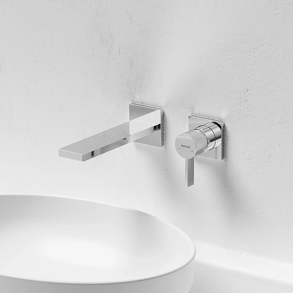 Смеситель для раковины Sancos Linn SC9021CH хром