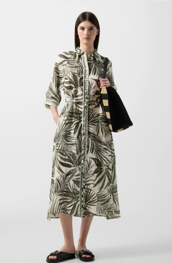 Платье BOGNER CATELYN-1 в зеленом цвете