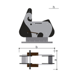 Качалки 1х Romana 108.29.00-05