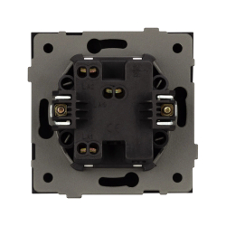 Механизм выключателя одноклавишный проходной SWT-TENDO-MKP1-PL-GR (230V, 10A) (Arlight, -) 054042