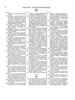 Полное собрание законов Российской Империи. Собрание первое. Том XLI. Часть 1: Указатель хронологический | Нет автора