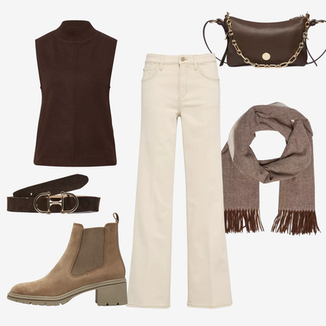 Джемпер без рукавов