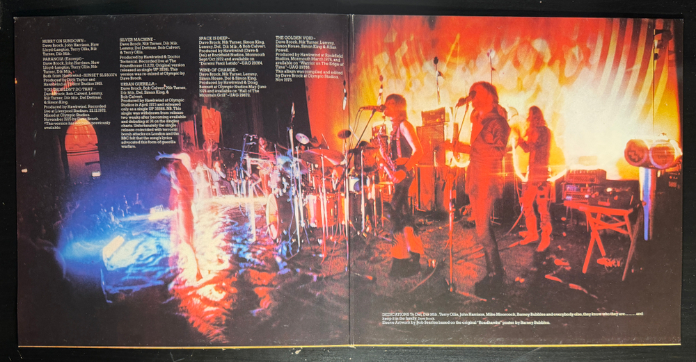 Hawkwind ‎– Roadhawks (Германия 1980г.)