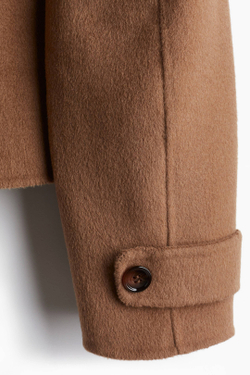 H&M Куртка ручной работы из смесовой шерсти, темно-бежевый