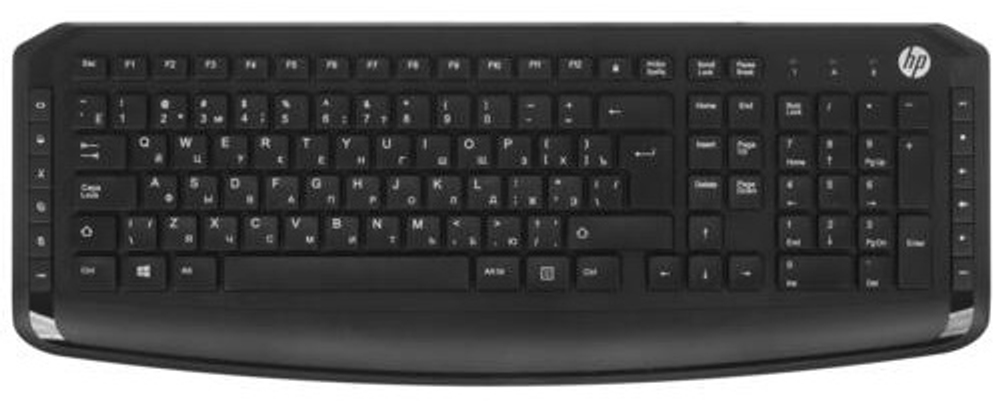 Клавиатура HP Pavilion 200 9DF28AA черный + мышь