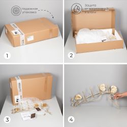 Вешалка настенная «Нимфея» (с 5-ю крючками) Античное серебро