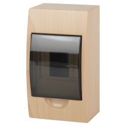 Корпус пластиковый навесной ЭРА ECO VILLAGE ЩРН-П-04 PI41, сосна