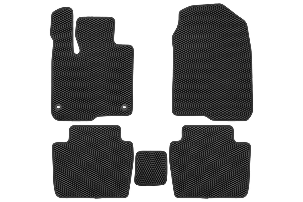 Коврики в салон для HONDA ZR-V 2023-, внедорожник ,(черная окантовка), 5шт. арт.EVA.B.0501803822110K