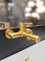 Смеситель для ванны AltroBagno Metropoli 0219 OrSp