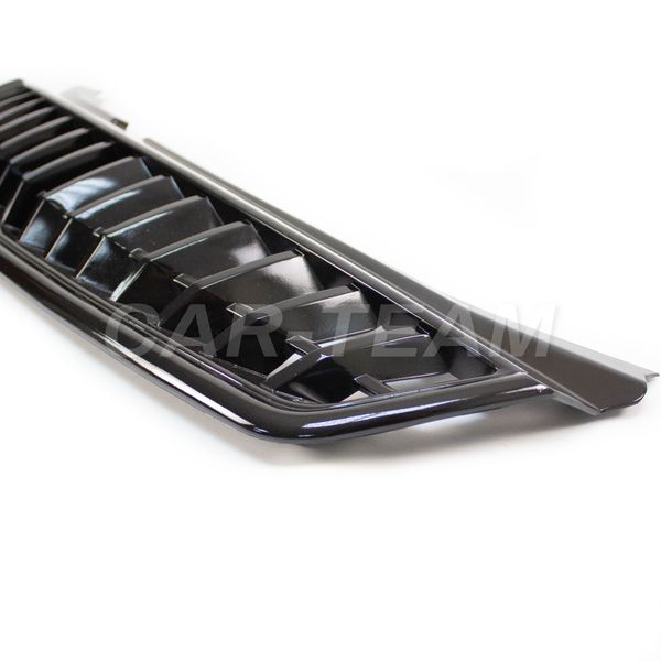 Решетка радиатора на Лада Приора 2 в стиле Mercedes-Benz AMG, черный лак