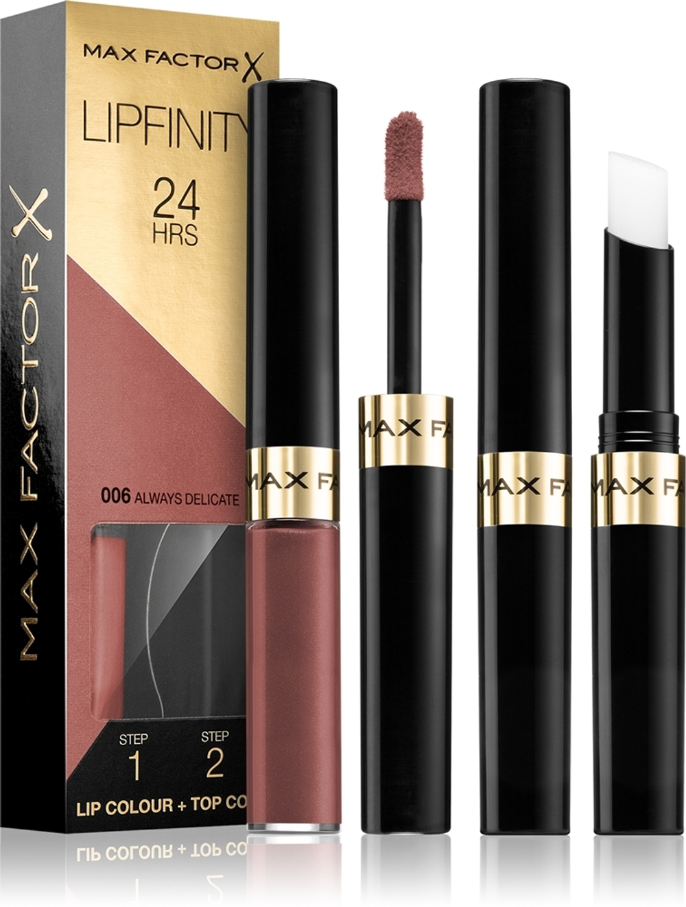 Max Factor Lipfinity Lip Colour - Перманентная помада с бальзамом, 4,2 g
