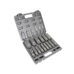 OPT-40215 Набор ударных головок глубоких 1/2", 10-32 мм, 15 предметов
