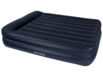 Надувная кровать Intex  Pillow Rest Raised 152х203х42(46)см.