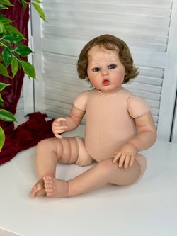 Кукла Реборн мягконабивная 60см в пакете (FA-422)