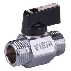 Кран VIEIR мини 1/2 НН, черная ручка (180/18) VR172