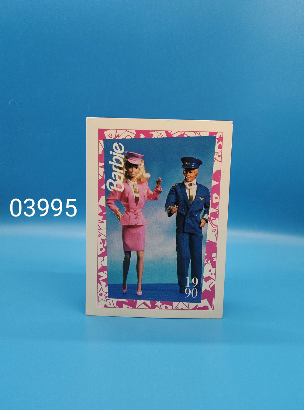 Аксессуар винтажная карточка Барби 90х 03995