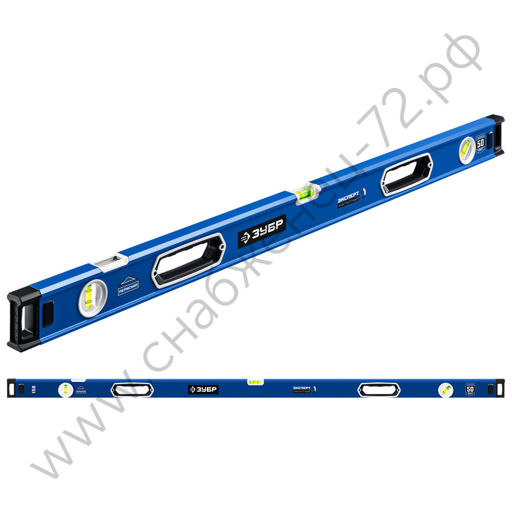 ЗУБР ЭКСПЕРТ-М, 1500 мм, с зеркальным глазком, мощный магнитный уровень, Профессионал (34572-150)