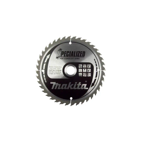 Пильный диск по дереву Z20 Specialized Makita B-31142