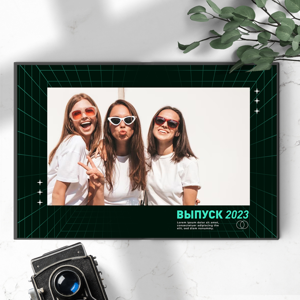 PSD-Шаблон фотокниги "Антик"