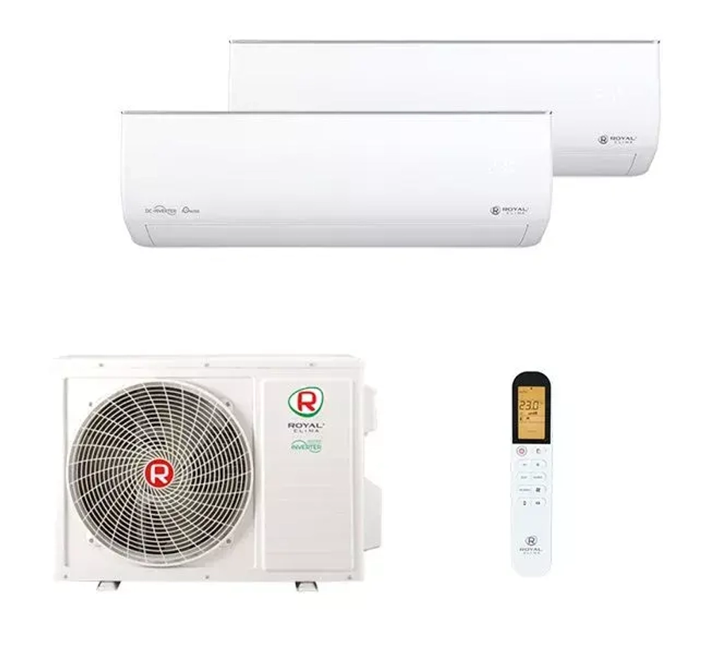 Мульти сплит-система Royal Clima на 2 комнаты (20+20 кв.м.) серия Gloria