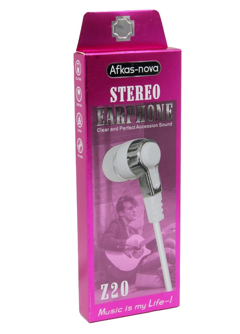 Наушники с микрофоном Afkas-nova Z20 (белый)