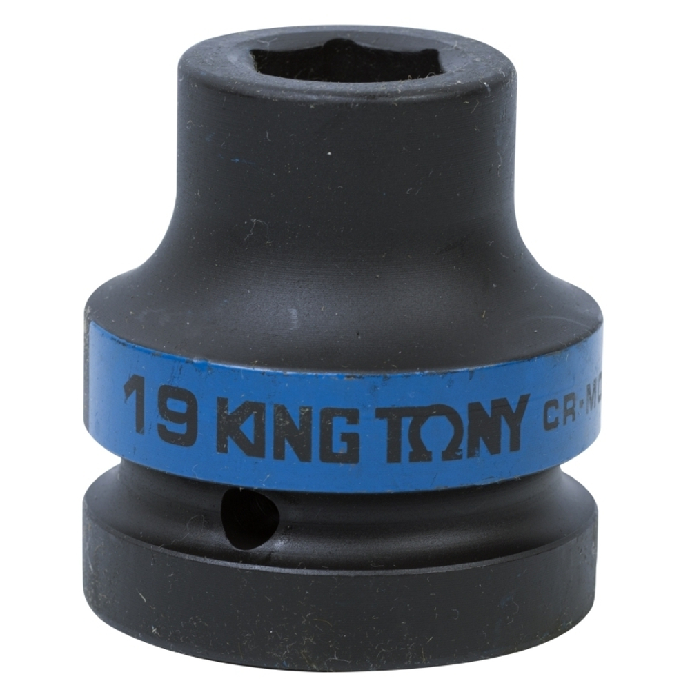 Головка торцевая ударная шестигранная 1&quot;, 19 мм KING TONY 853519M