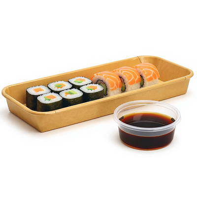 Контейнер бумажный Green Ant Sushi Box 500 мл 91х221х24 мм 600 шт.