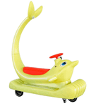 Парковый электромобиль «Дельфинчик-морячок», жёлтый