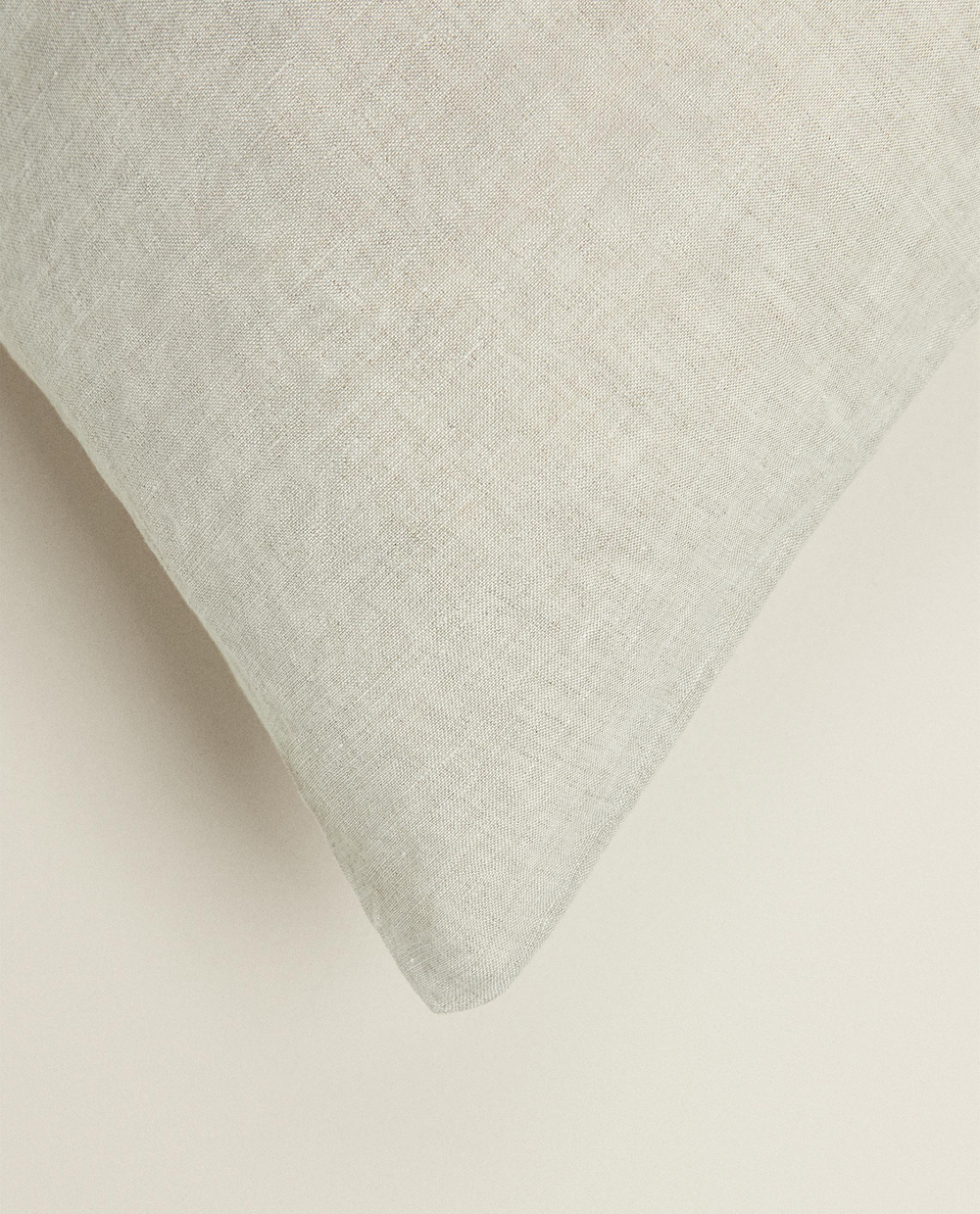 Zara Home наволочка декоративная из льна, светло-бежевый, 70x90 см · 3150/008