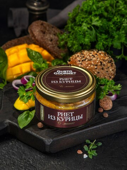 Риет из курица с манго 180 г
