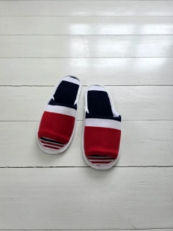 Тапочки в полоску открытые вар.7